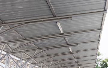 installing Woodside Green metal roofing